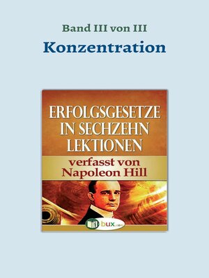 cover image of Erfolgsgesetze in sechzehn Lektionen